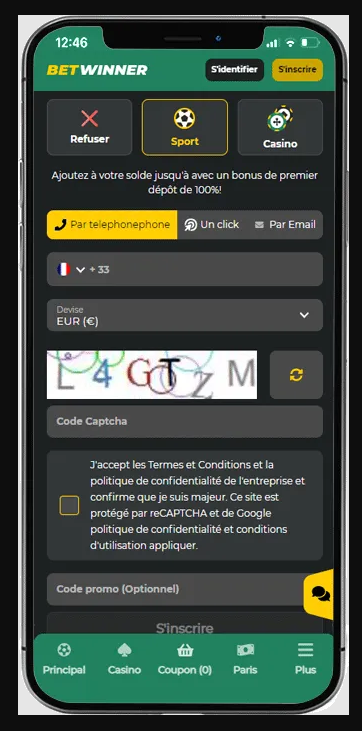 Betwinner Connexion
